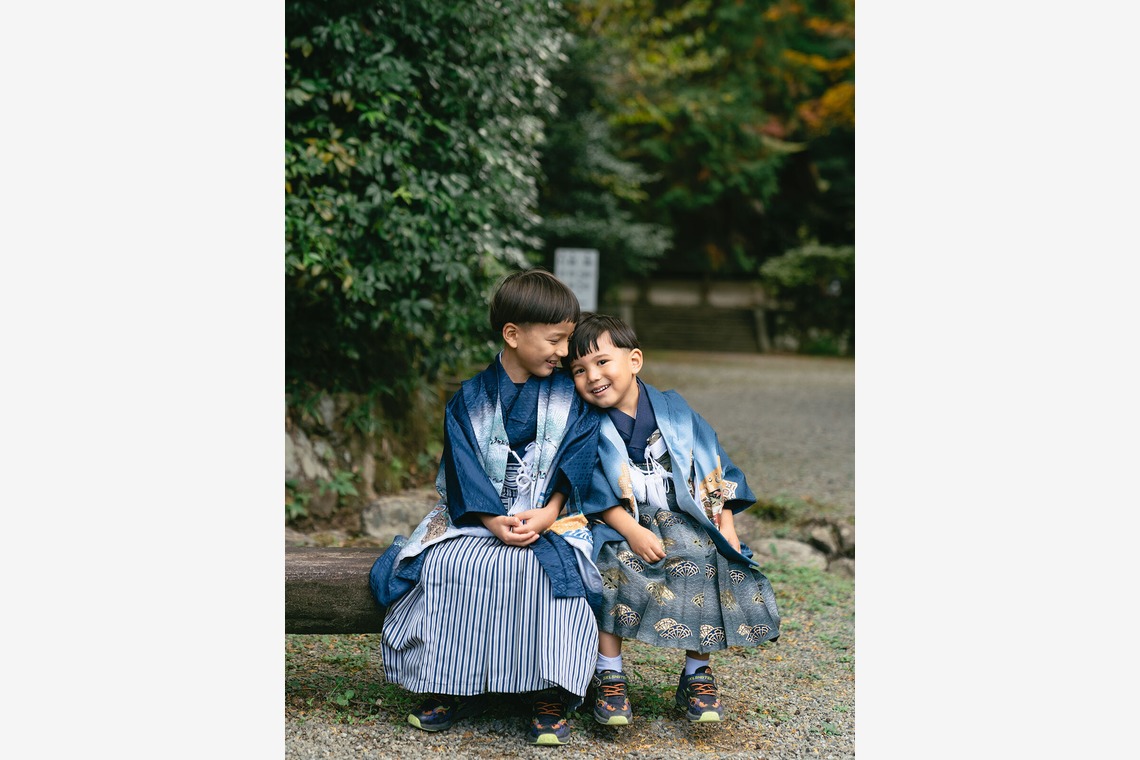 Tatsuyaが出張撮影した家族写真(キッズ,ベビーフォト)などが写った「七五三撮影」の家族写真