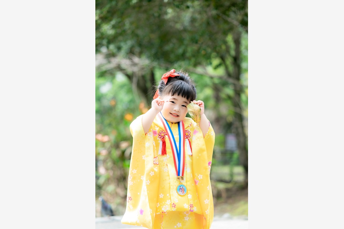 隈元智子が撮影した「七五三」の写真