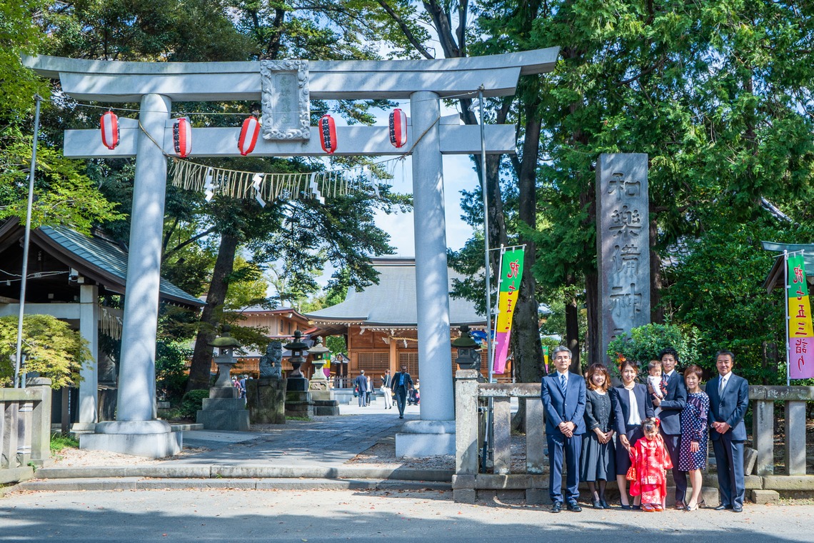 フォトスタジオ リユニオンが撮影した写真のアルバム「七五三＠和楽備神社」
