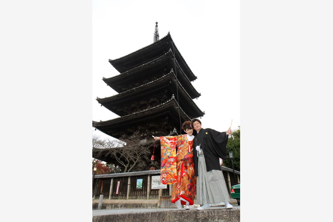 スマイルハンターが撮影した「ウェディング前撮り和装」の写真