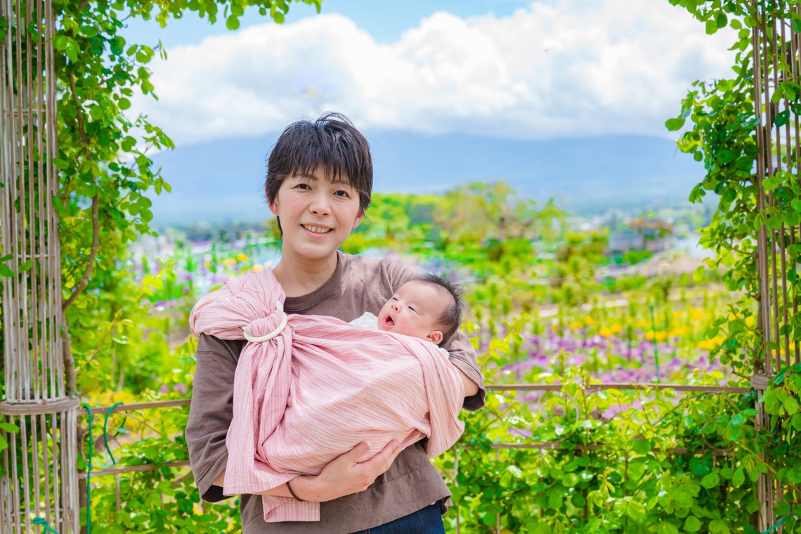 高木勇斗が出張撮影した家族写真(キッズ,ベビーフォト)などが写った「親子」の家族写真