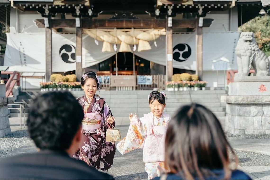 PASHALYが撮影した家族写真の出張撮影/七五三フォト/お宮参りのアルバム「ファミリー出張撮影」