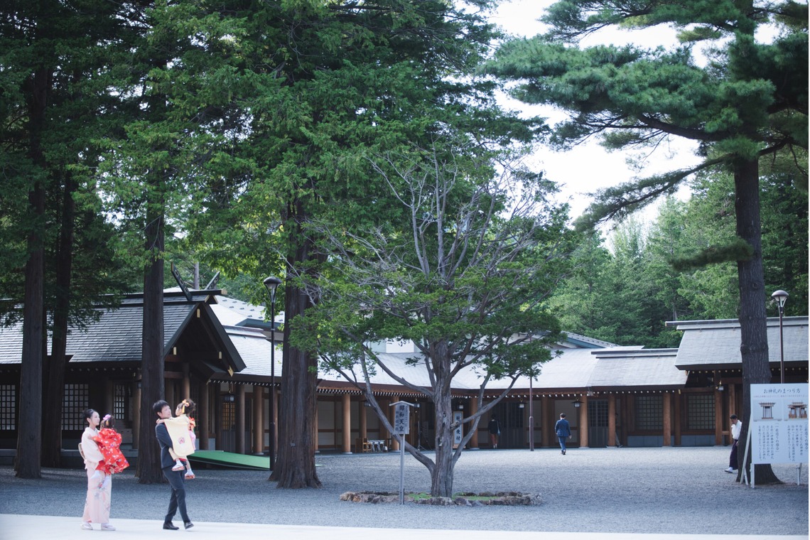 北海道ロケーションフォトウェディング♪が撮影した「七五三ロケーションフォト（お支度から神社撮影まで）」の写真