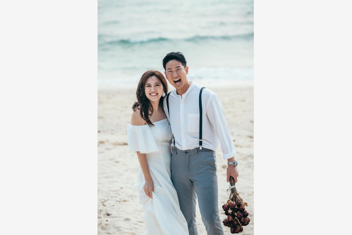 ポートレート沖縄が撮影した「ビーチフォトウエディング」の写真