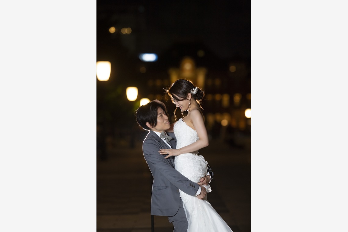 株式会社スマイルプロアートが撮影した「東京駅前撮り」の写真