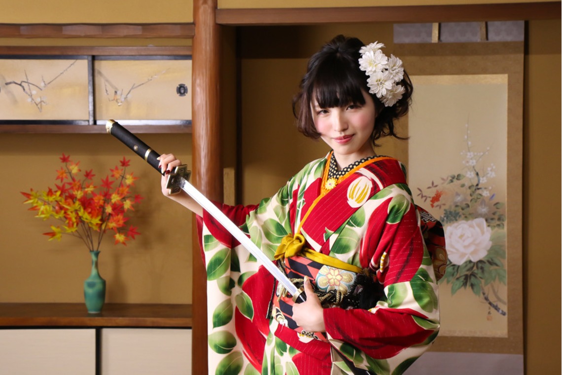 スマイルハンターが出張撮影した家族写真(キッズ,ベビーフォト)などが写った「成人式フォト」の家族写真