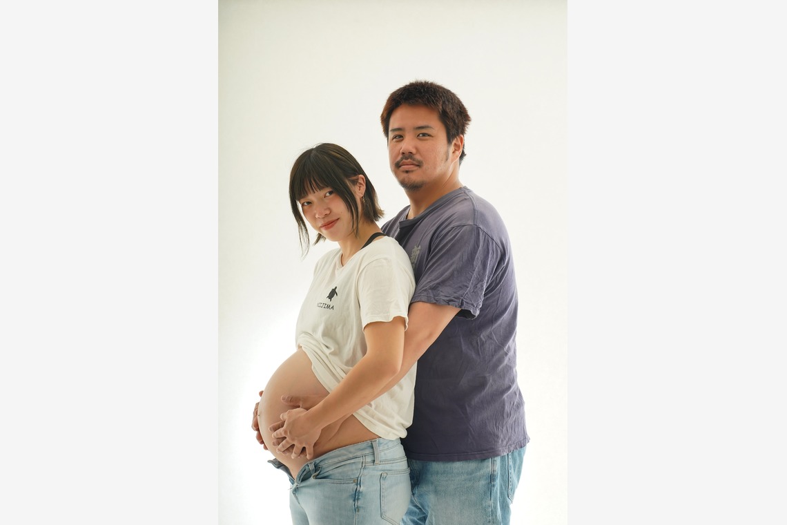 スタジオ　まるが撮影したマタニティフォトのアルバム「スタジオにてマタニティフォト」