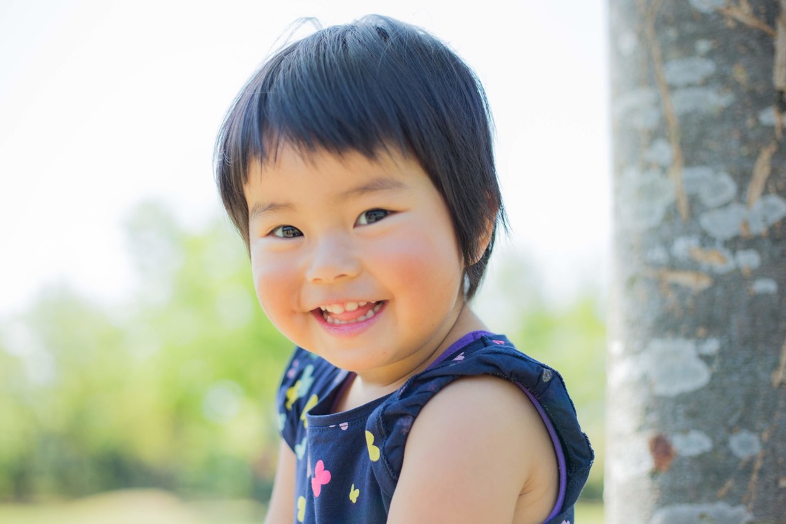 フォスタムが撮影した家族写真の出張撮影のアルバム「春の公園で家族フォト」