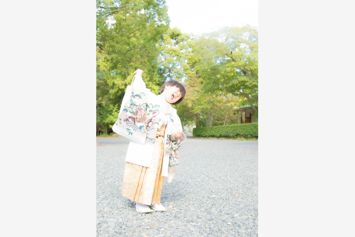 ゆのみふぉとが撮影した「七五三のお写真（人見知りの子供）」の写真