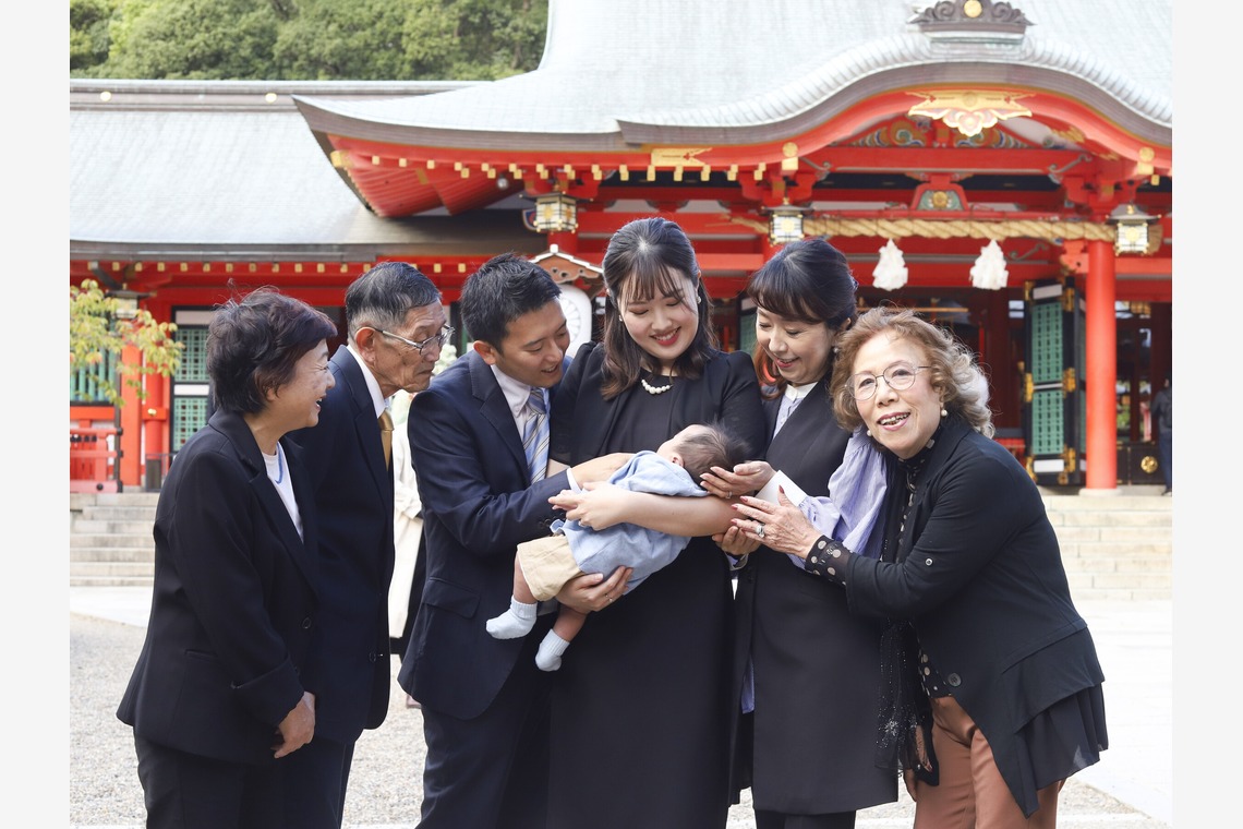 株式会社KP Lifeが撮影した「お宮参り神社」の写真