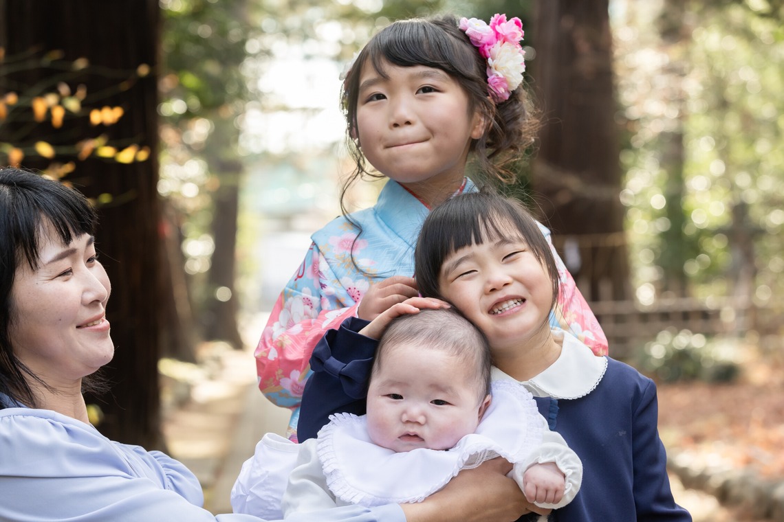出張撮影くろさわが撮影した家族写真(キッズ,ベビーフォト)のアルバム「七五三」