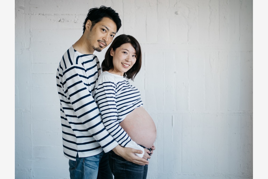 植村由理が撮影したマタニティフォトのアルバム「マタニティフォト@スタジオ」
