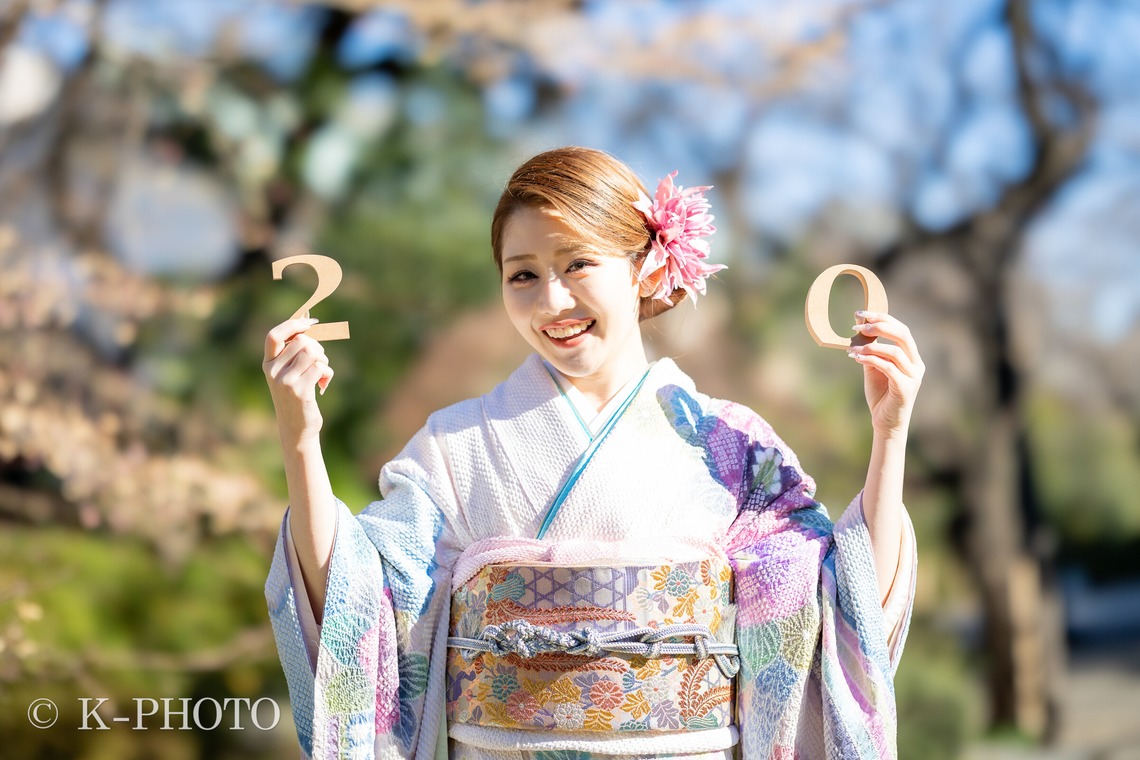 大森光太郎・K-PHOTOが出張撮影した家族写真(キッズ,ベビーフォト)などが写った「成人式撮影」の家族写真