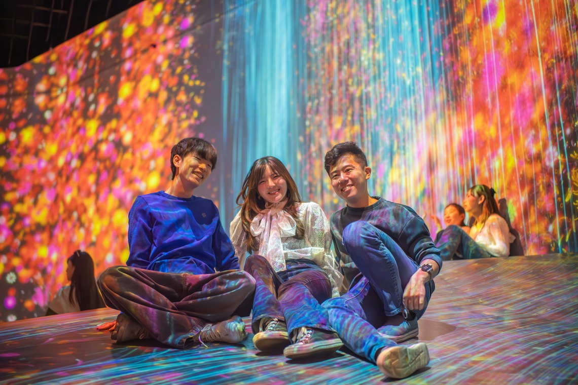 三橋宣貴が撮影した「チームラボにて」の写真