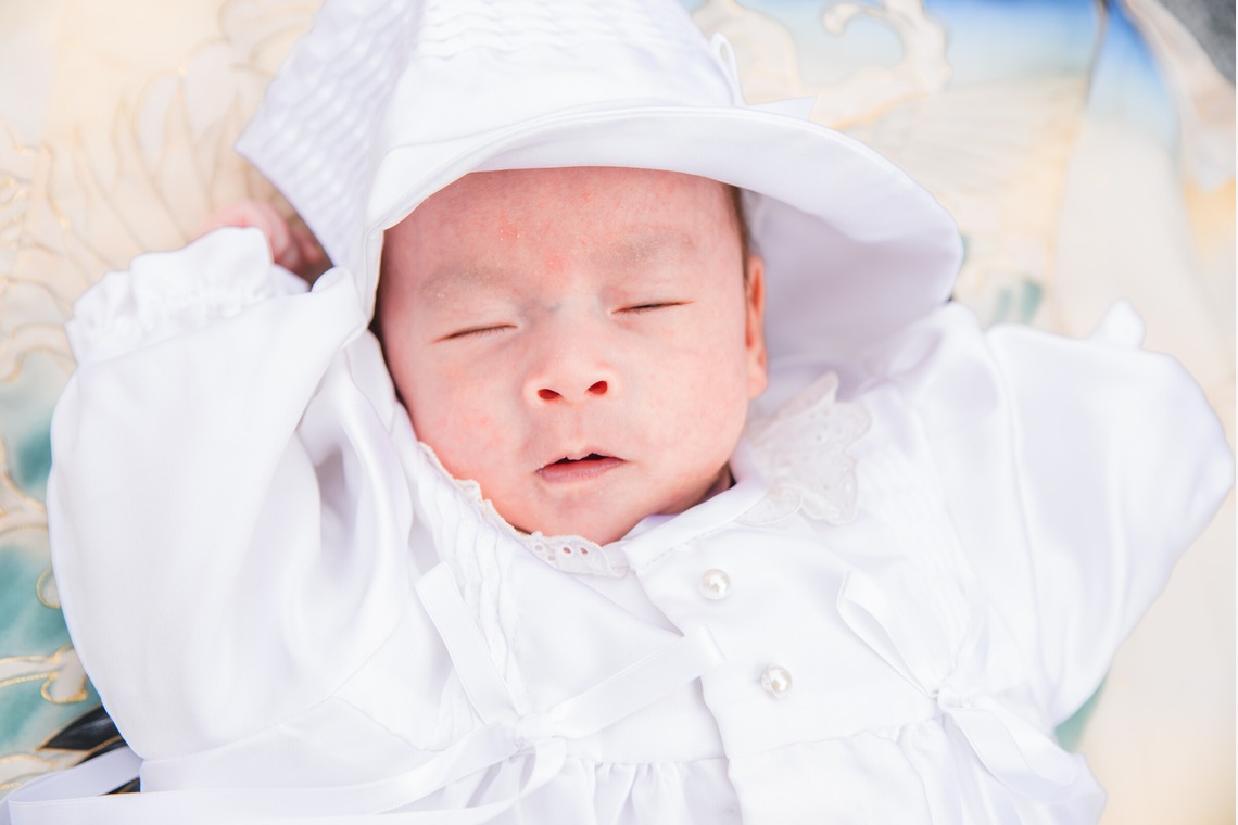 山下　剛が出張撮影した家族写真(キッズ,ベビーフォト)などが写った「お宮参りの撮影」の家族写真