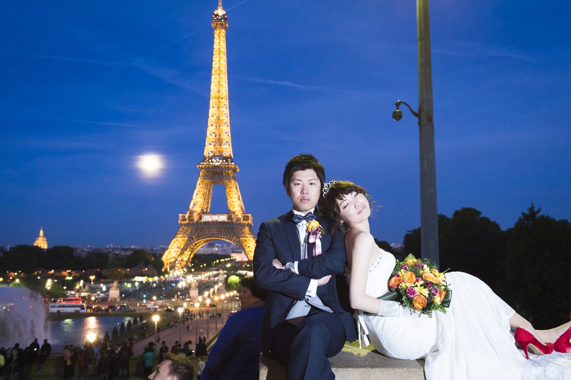 24to Produceが撮影した「パリでのフォトウェディング」の写真