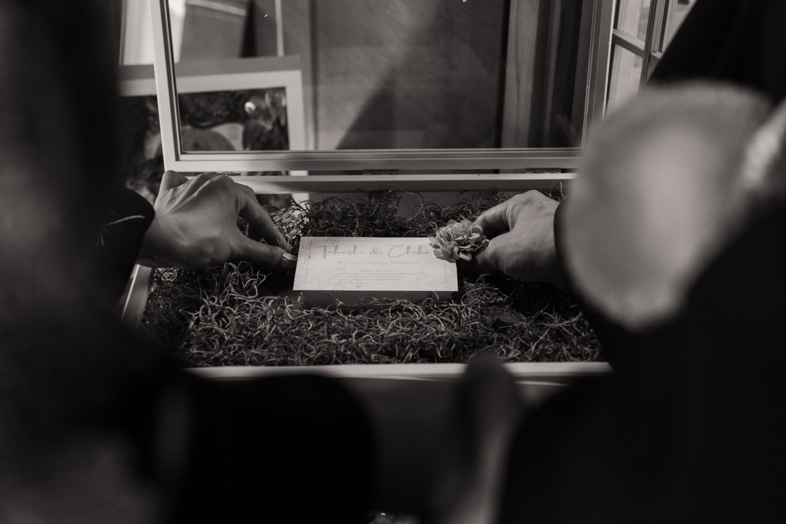 大坪幹武が撮影した「婚礼」の写真