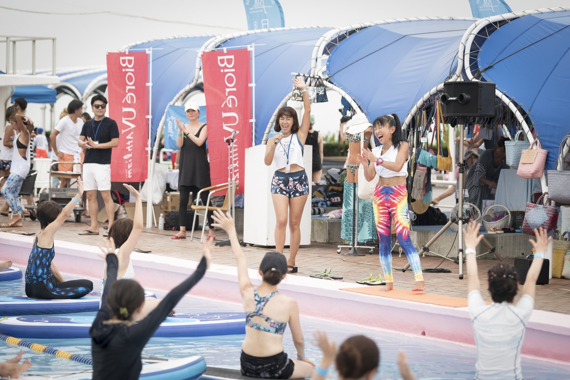 長濱崇が撮影した「サップヨガイベント/大磯ロングビーチ」の写真