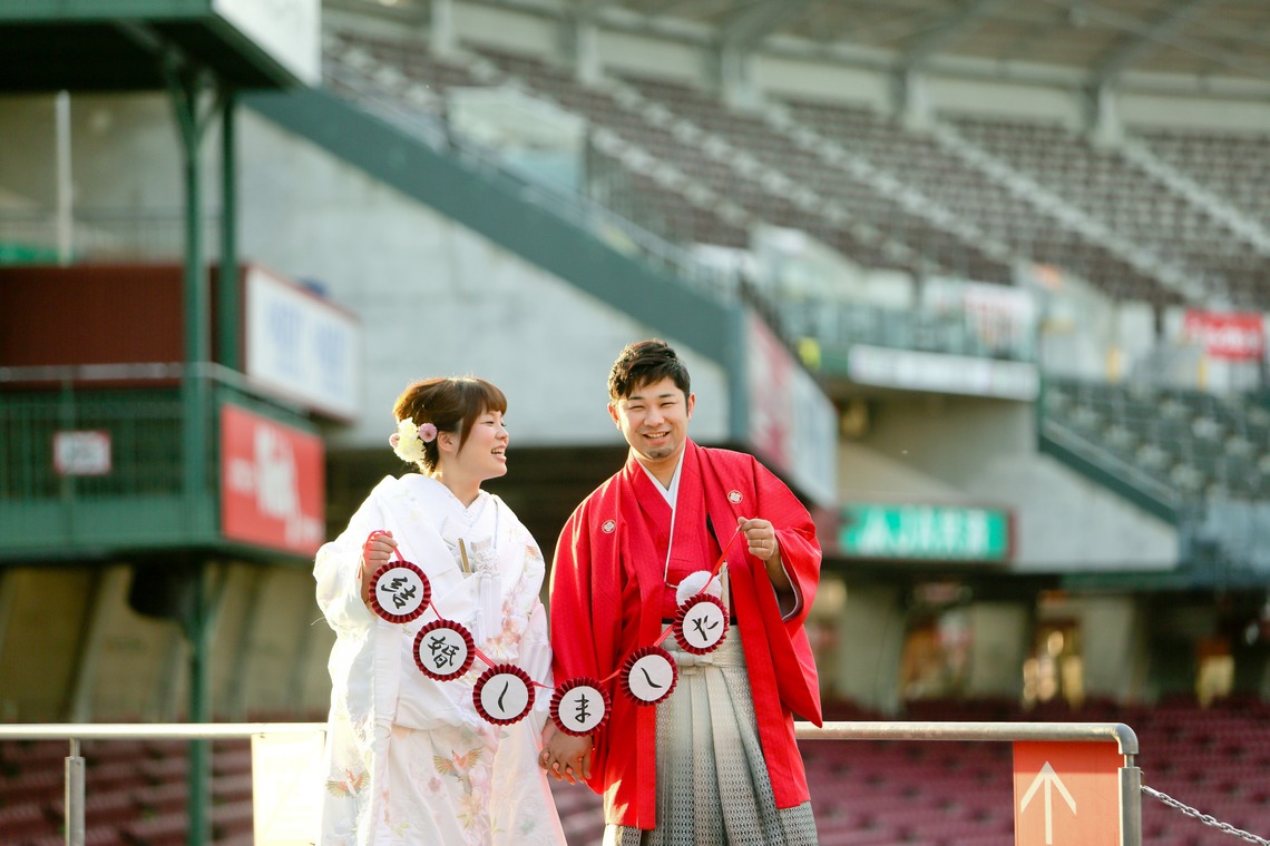 KIKIウェディングが撮影した「カープ大好き」の写真