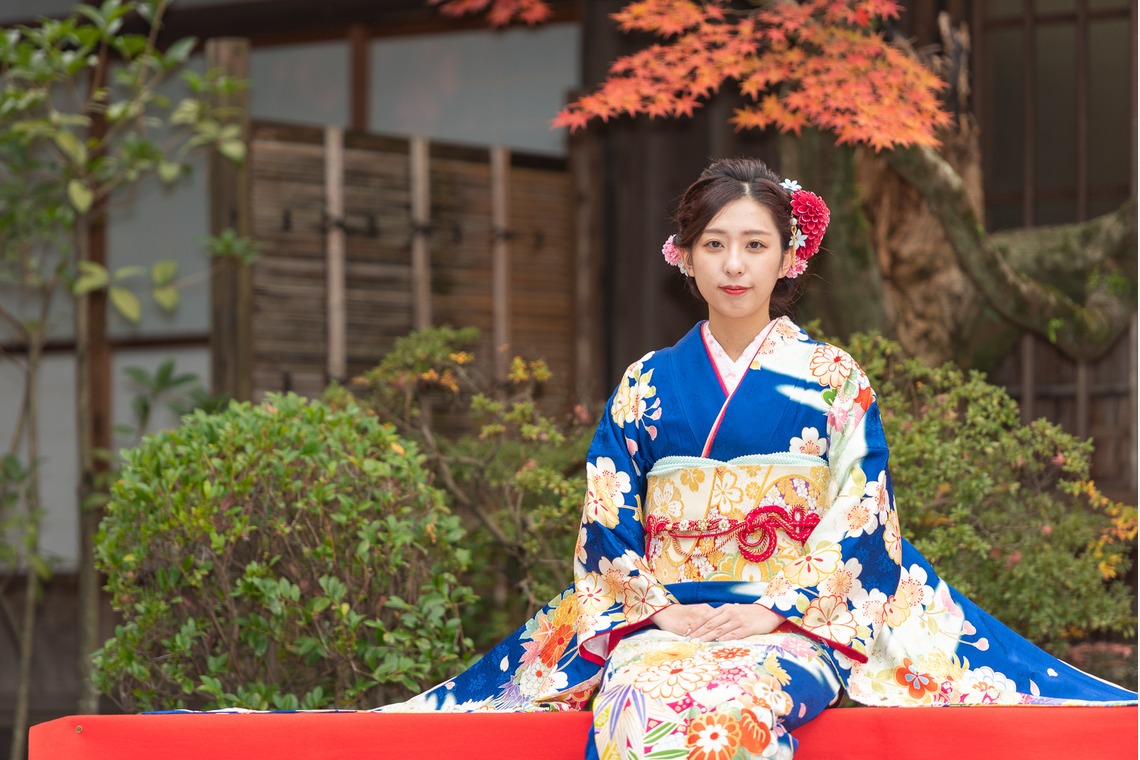 合同会社優希photoが出張撮影した家族写真(キッズ,ベビーフォト)などが写った「成人式」の家族写真