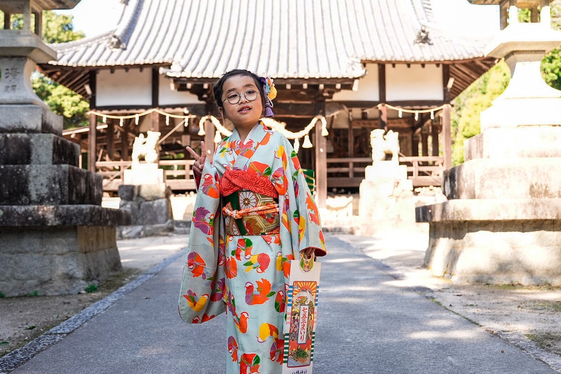 心綴フィルムが撮影した「七五三①」の写真