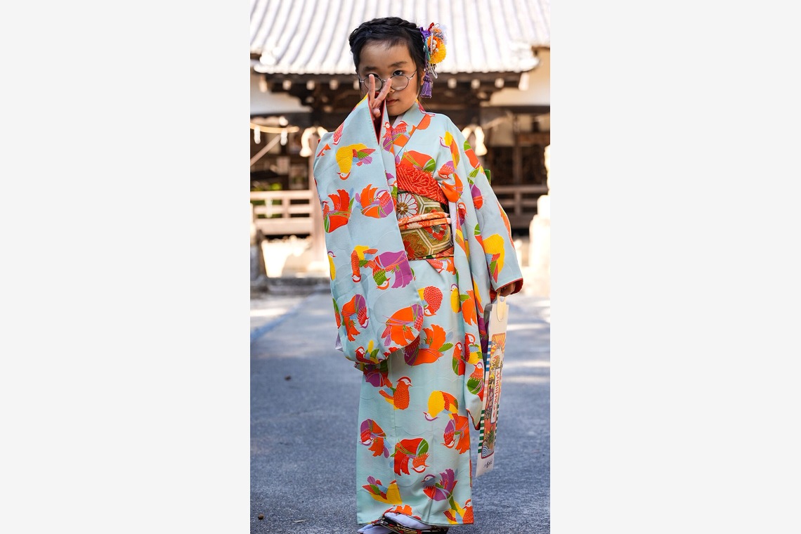 心綴フィルムが撮影した「七五三①」の写真