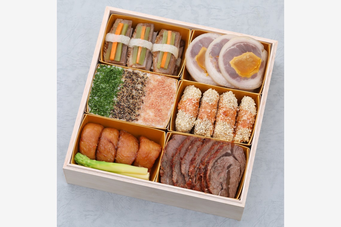 森安　照が撮影した「和食弁当・洋食弁当・中華弁当」の写真