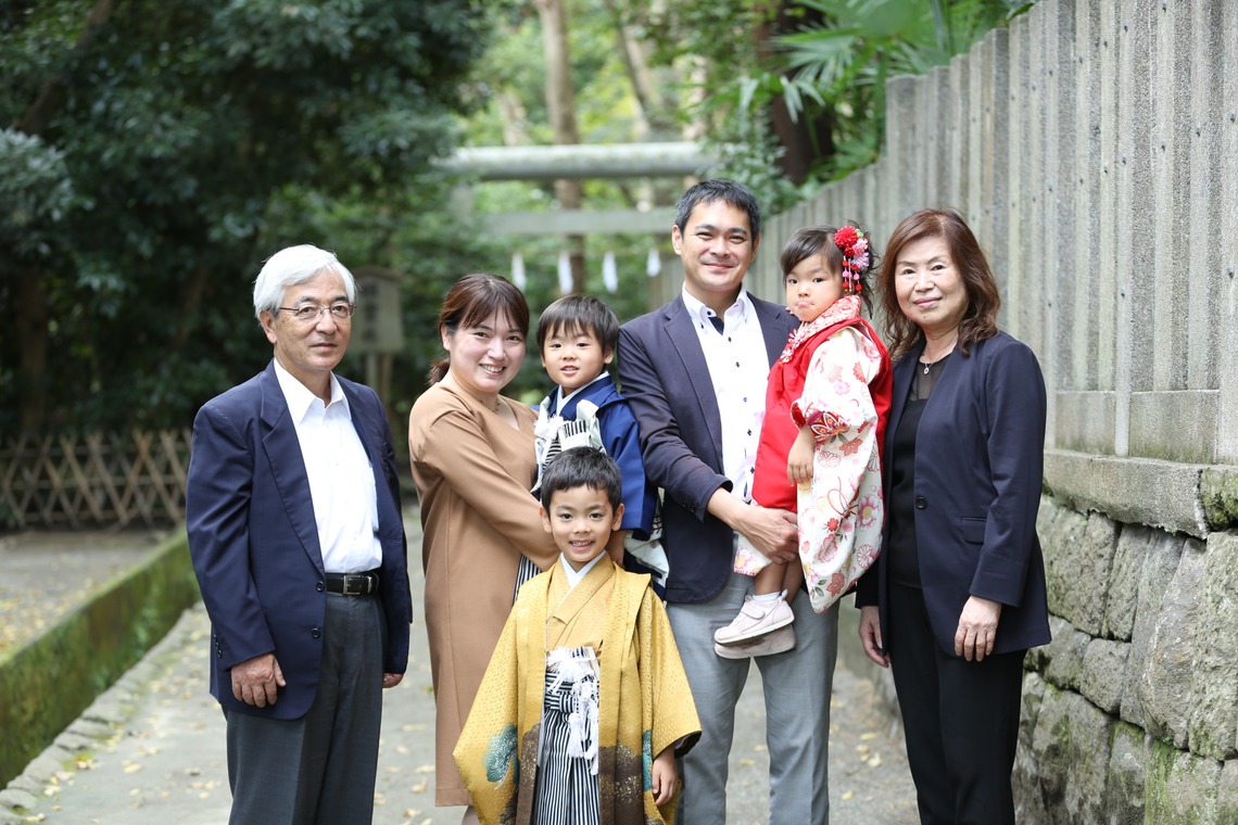 出張撮影HUG TIMEが撮影した「七五三記念撮影＠鎌倉鶴岡八幡宮」の写真