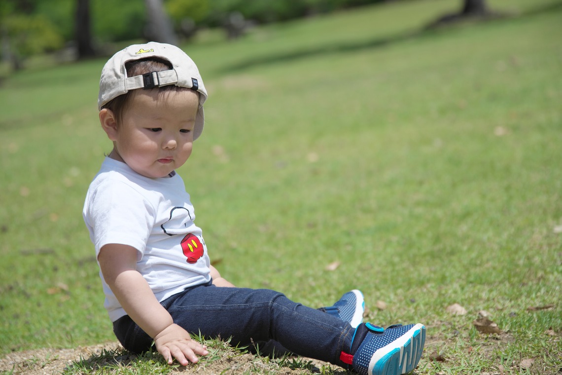 福永写真事務所が出張撮影した家族写真(キッズ,ベビーフォト)などが写った「家族写真（奈良公園）」の家族写真