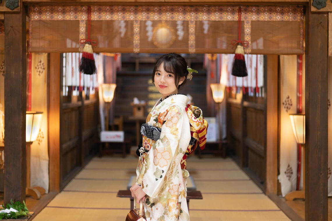 Jemiフォトが出張撮影した家族写真(キッズ,ベビーフォト)などが写った「成人式」の家族写真