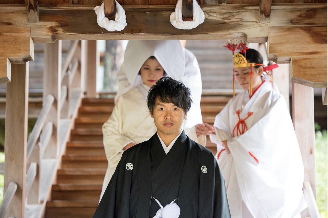 石津祐介が撮影した「和装結婚式」の写真