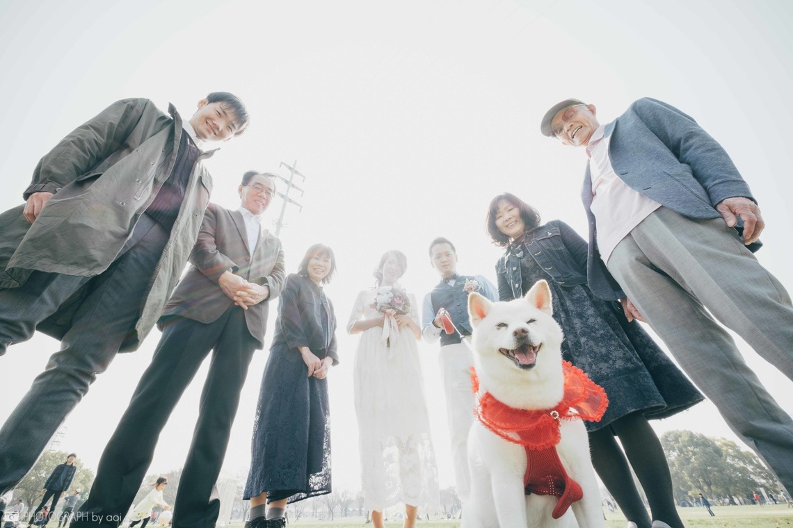 Album of the Wedding, Bridal taken by Aoi　Haruna - maedori