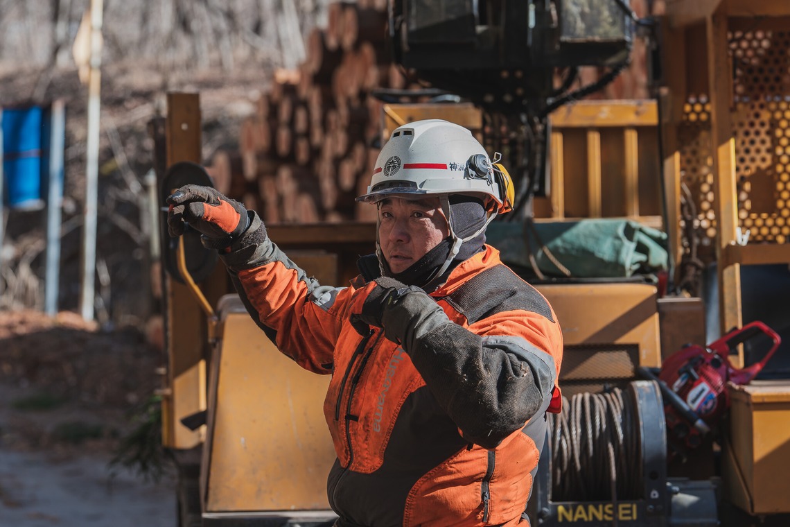 studio9thが撮影した写真のアルバム「群馬県多野郡 / 森林組合の現場作業風景」