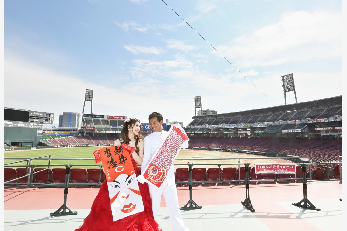 KIKIウェディングが撮影した「マツダスタジアム」の写真