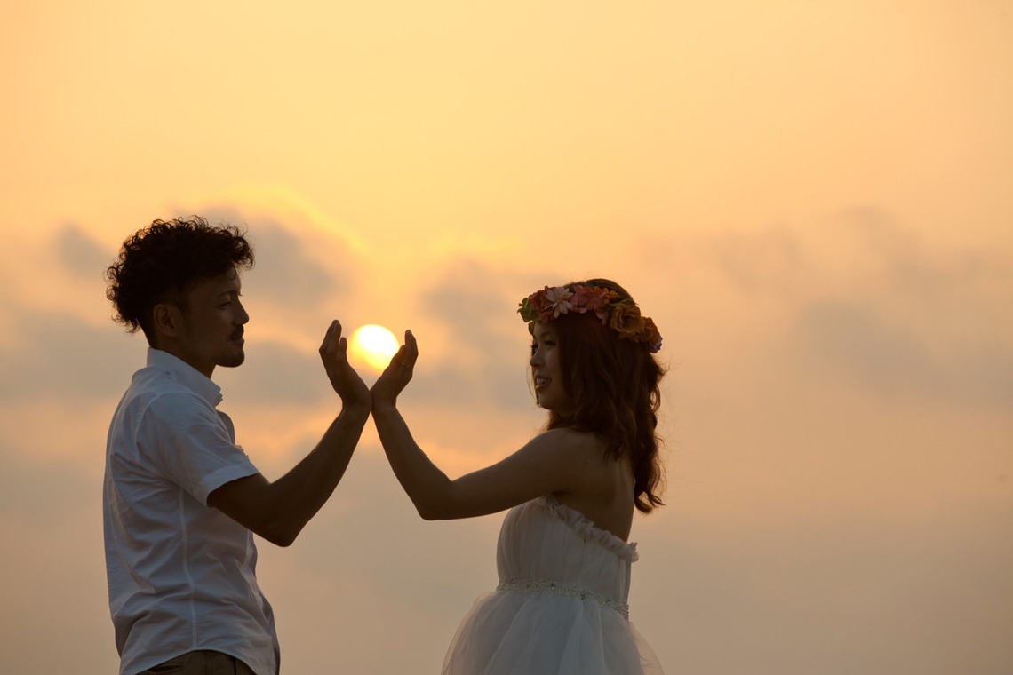 skyward photo film（竹本飛鳥）が撮影した「前撮りドレス」の写真