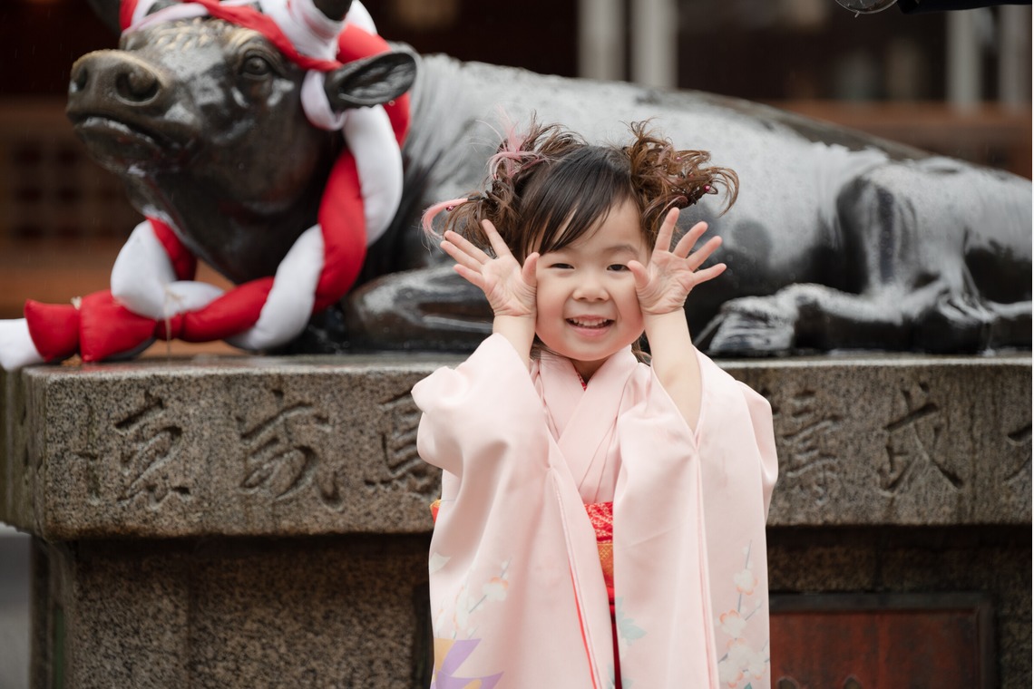 福永写真事務所が撮影した「七五三（菅原神社）」の写真