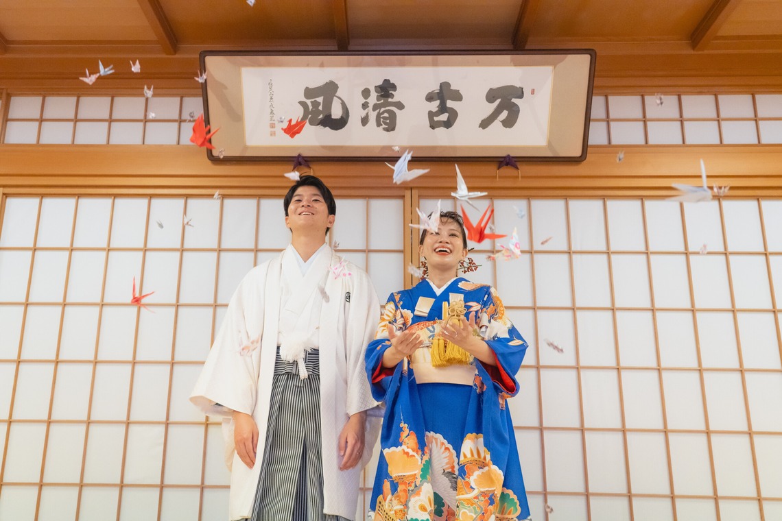 西浦隼翔が撮影した「和装ウエディングフォト」の写真