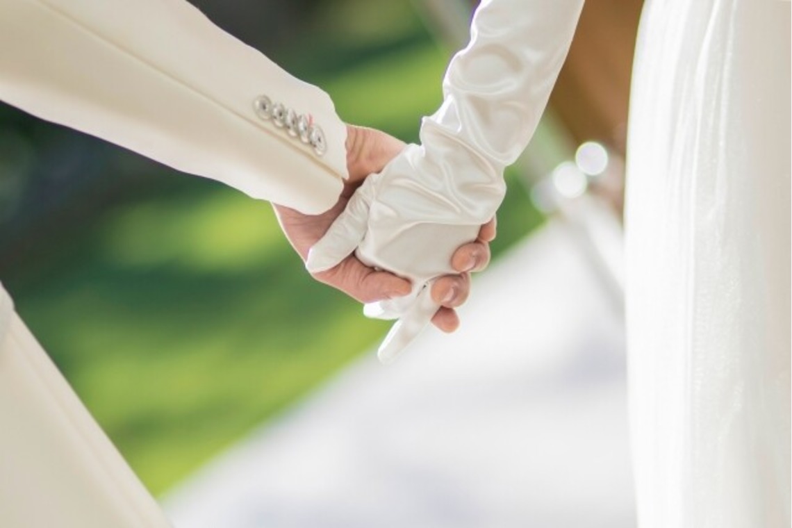 Photo of wedding taken by with