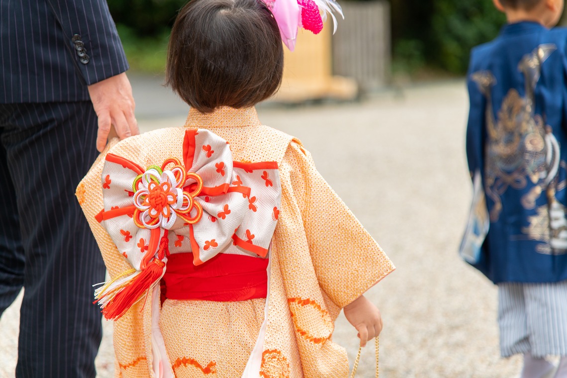 合同会社優希photoが出張撮影した家族写真(キッズ,ベビーフォト)などが写った「七五三写真」の家族写真