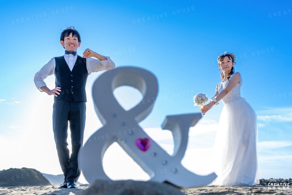 CREATIVE HOUSEが撮影した「前撮り・後撮り、エンゲージメント」の写真