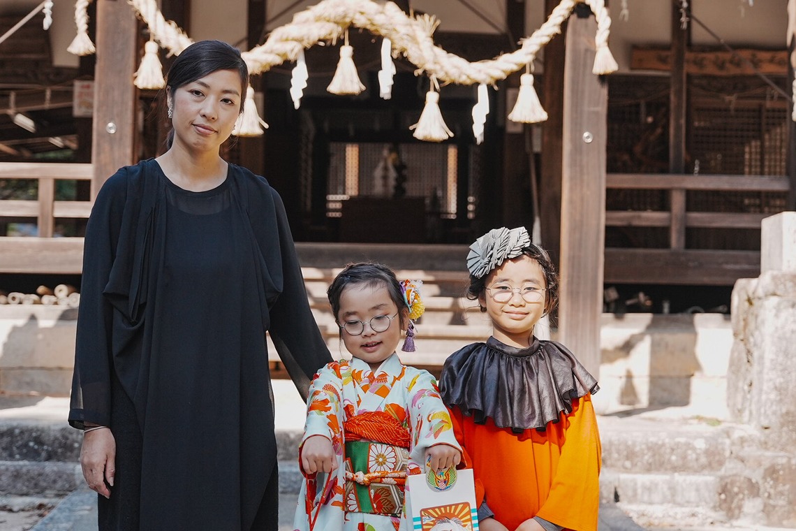 心綴フィルムが撮影した「七五三①」の写真