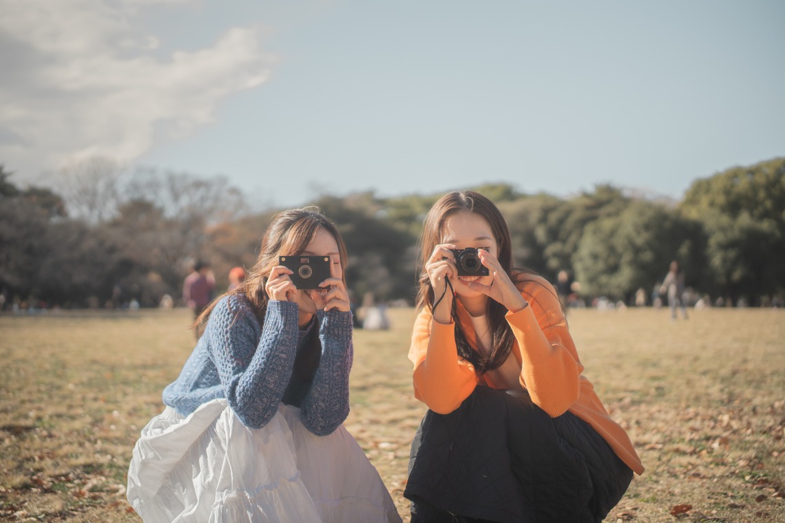 三橋宣貴が撮影した写真のアルバム「代々木公園フレンドフォト」