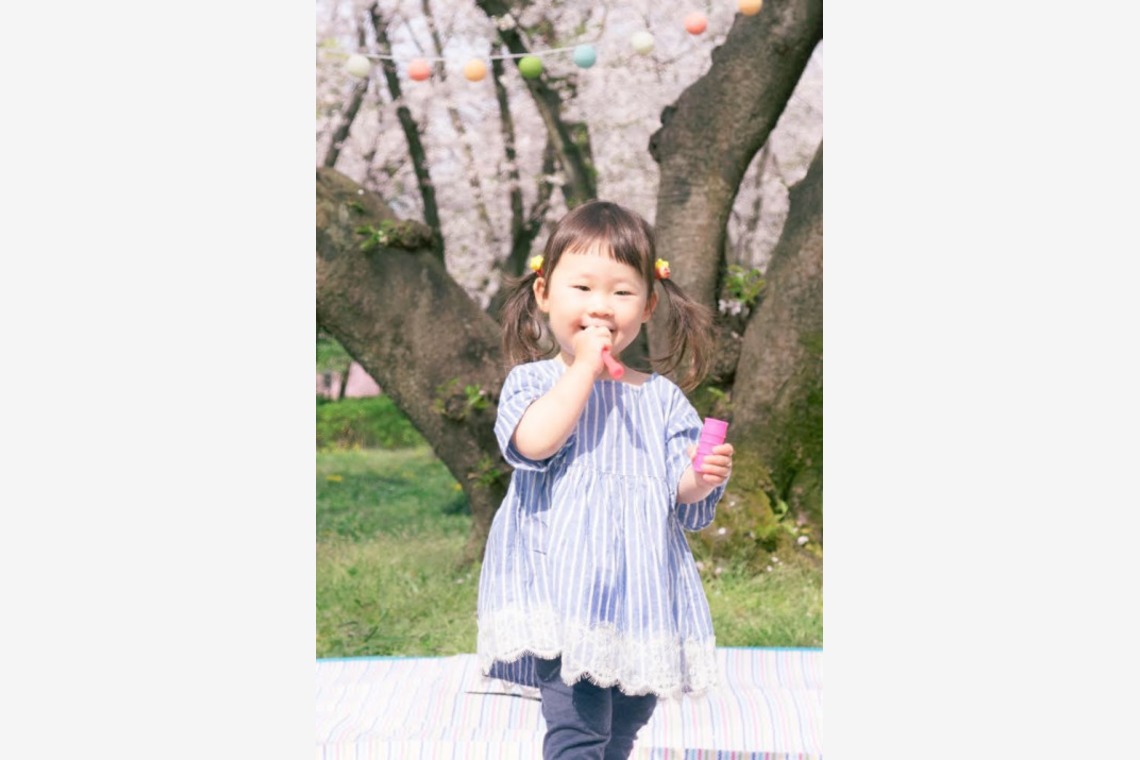 富岡 そよぎが撮影した写真のアルバム「桜の季節のマタニティフォト」