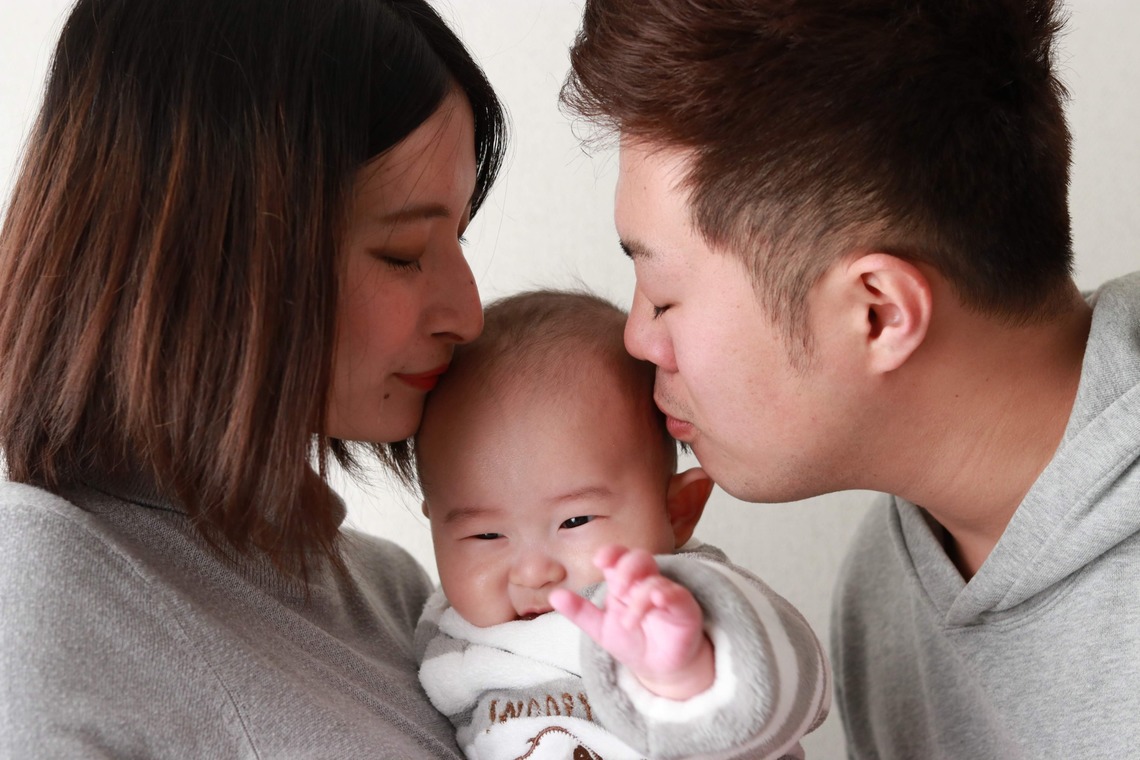 写真館 虹心凛~にっこり~が撮影した「家族写真」の写真