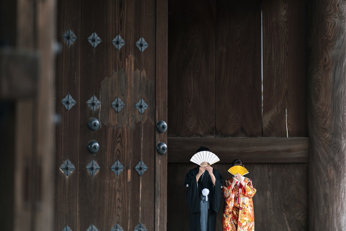 櫻井一平が撮影した「和装ロケーション前撮り」の写真