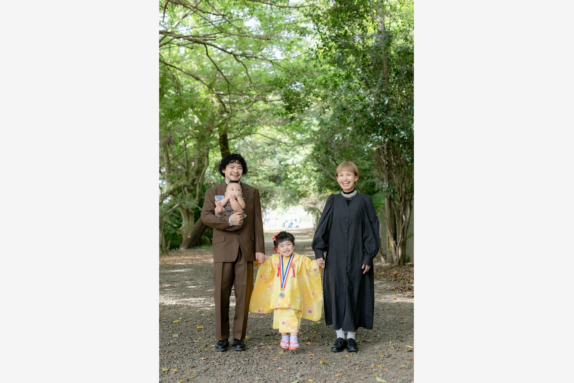 隈元智子が撮影した「七五三」の写真