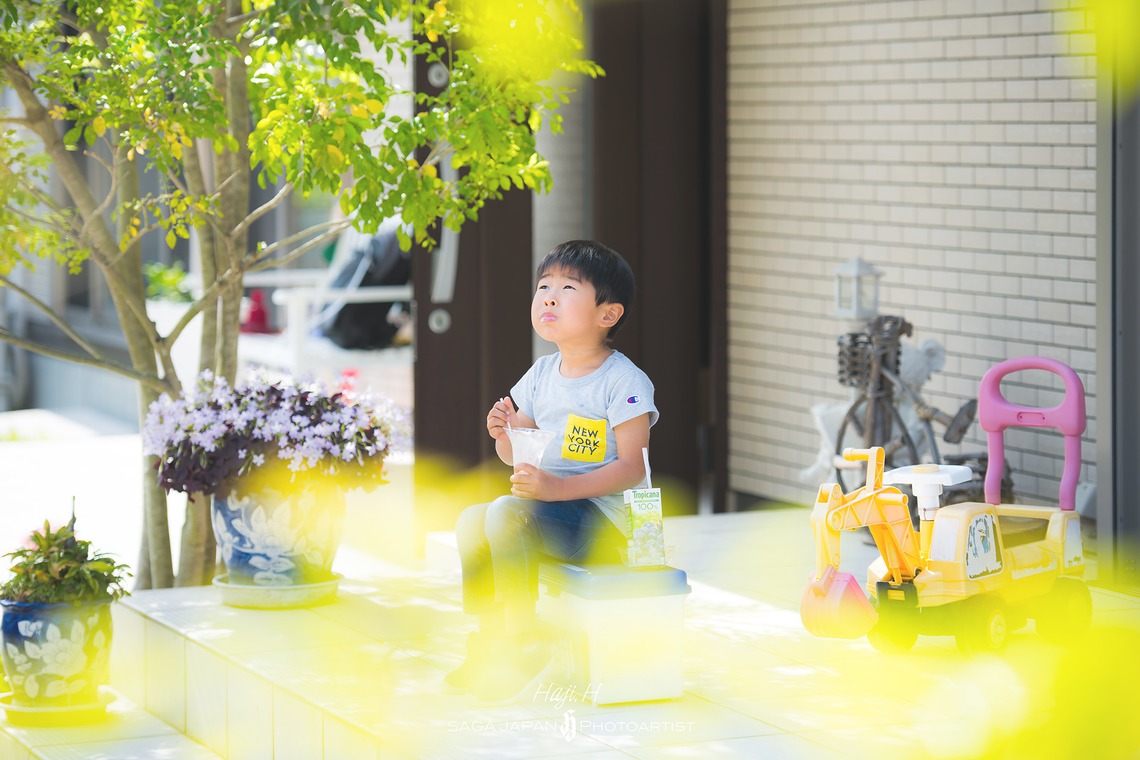 2525linkが出張撮影した家族写真(キッズ,ベビーフォト)などが写った「スナップフォト」の家族写真