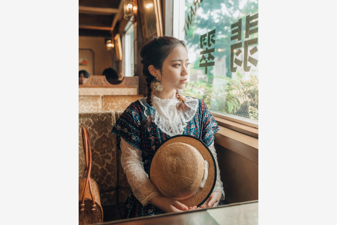 川嶋佑実が撮影した「ファッション・ポートレート」の写真