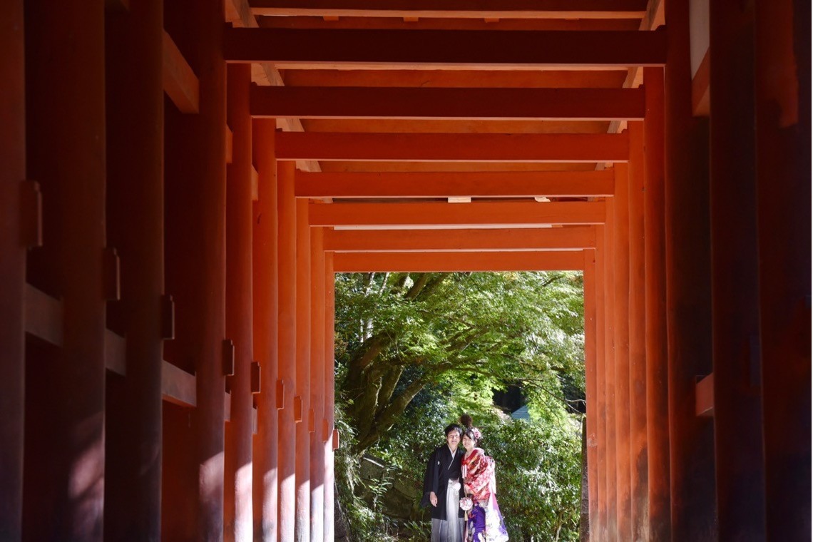 キキフォトワークスが撮影した写真のアルバム「Pre Weddingphotoshoot at Nara with kimono in autumn to winter」