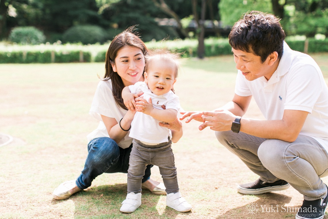 Yuki Shimada Photographyが撮影した「1歳お誕生日フォト・ファミリーフォト北の丸公園」の写真